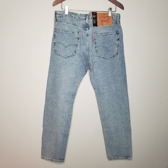 NWT Levi's Men's Premium Hi-Ball Roll Distressed Ripped Jeans - Picture 3 of 16